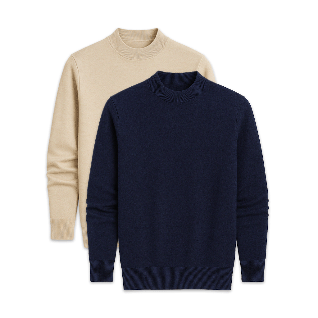 Set of 2 Basic Men's Sweaters - Veltic