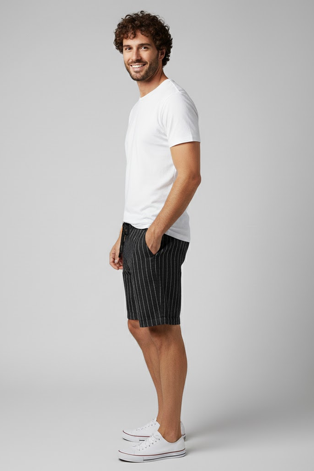 Men's Firenze Linen Shorts - Veltic