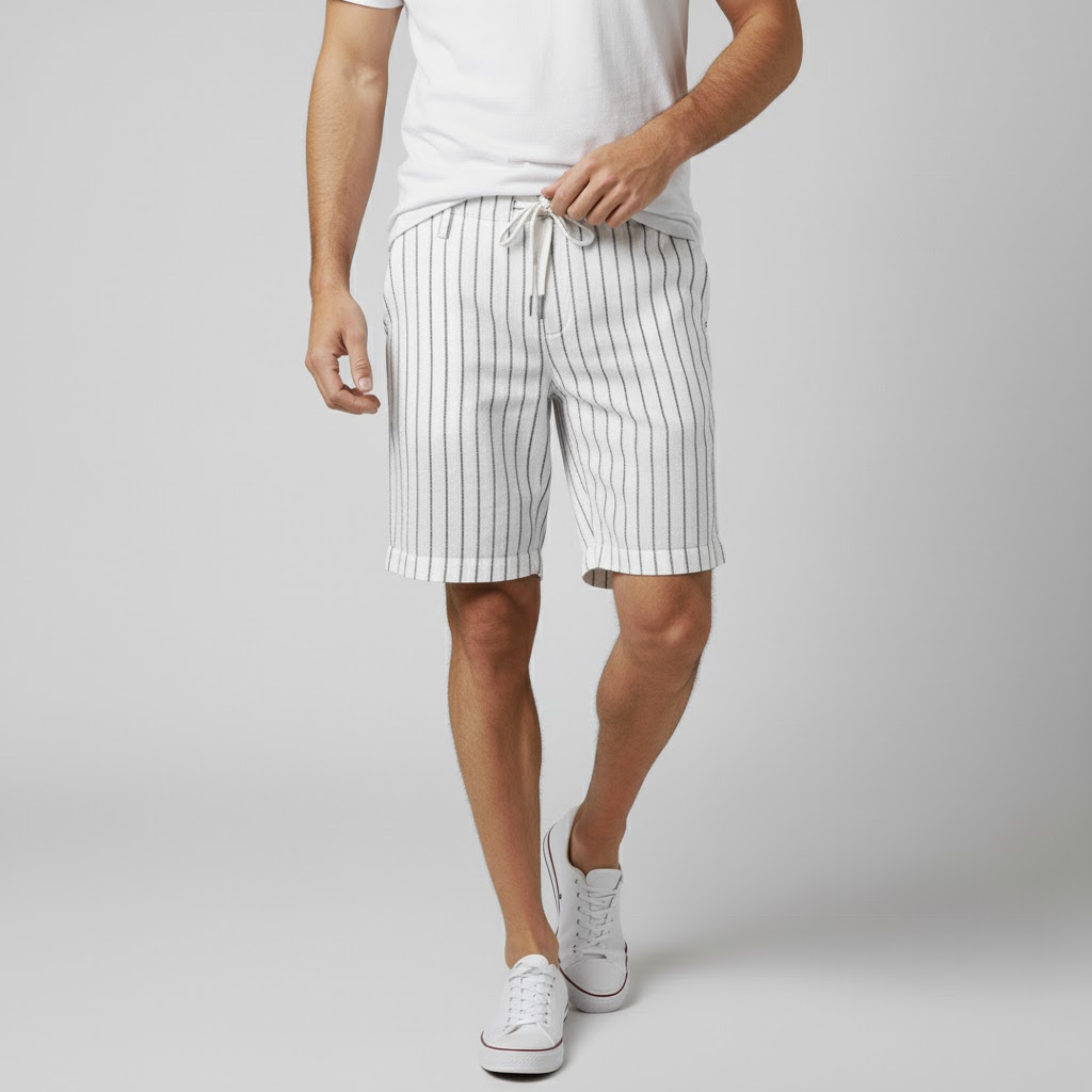Men's Firenze Linen Shorts - Veltic