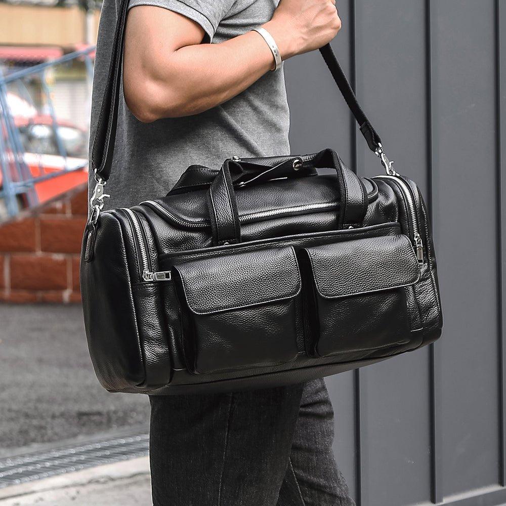 Veltic Braveton Leather Travel Bag - Veltic