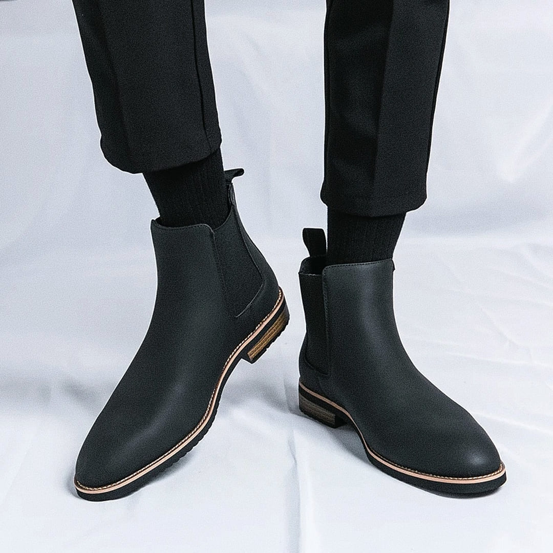 Men's Meridian Classic Leather Chelsea Boot - Veltic