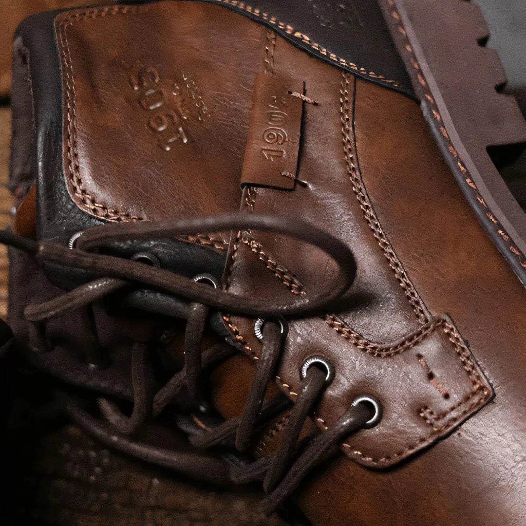 Men's Worker 1905 Structured Leather Boot - Veltic