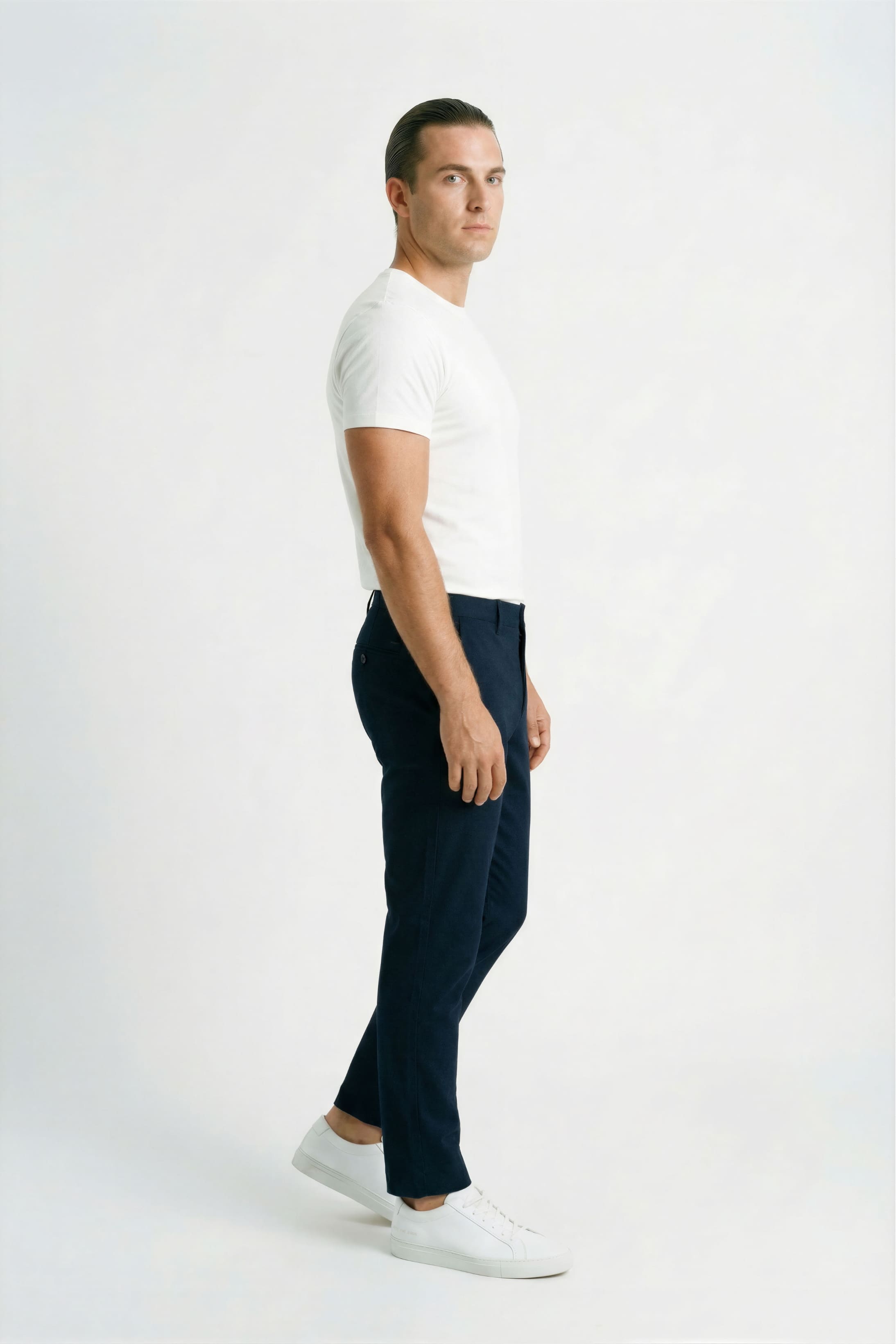 Men's Lightweight Tailored Trousers - Veltic