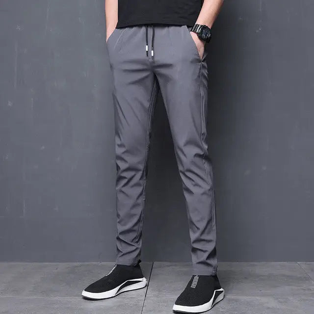 Men's Slim Dress Trousers - Veltic