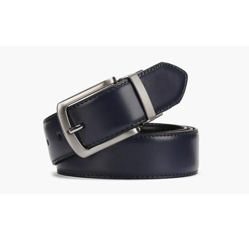 Men's Formal Leather Belt Veltic Noir - Veltic