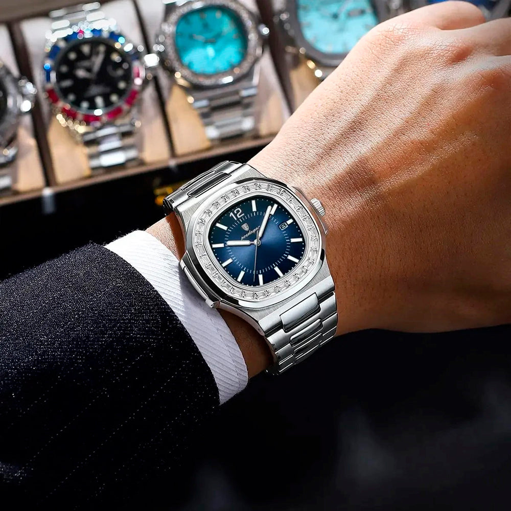 Veltic Men's Spectre Watch with Crystal Detailing - Veltic