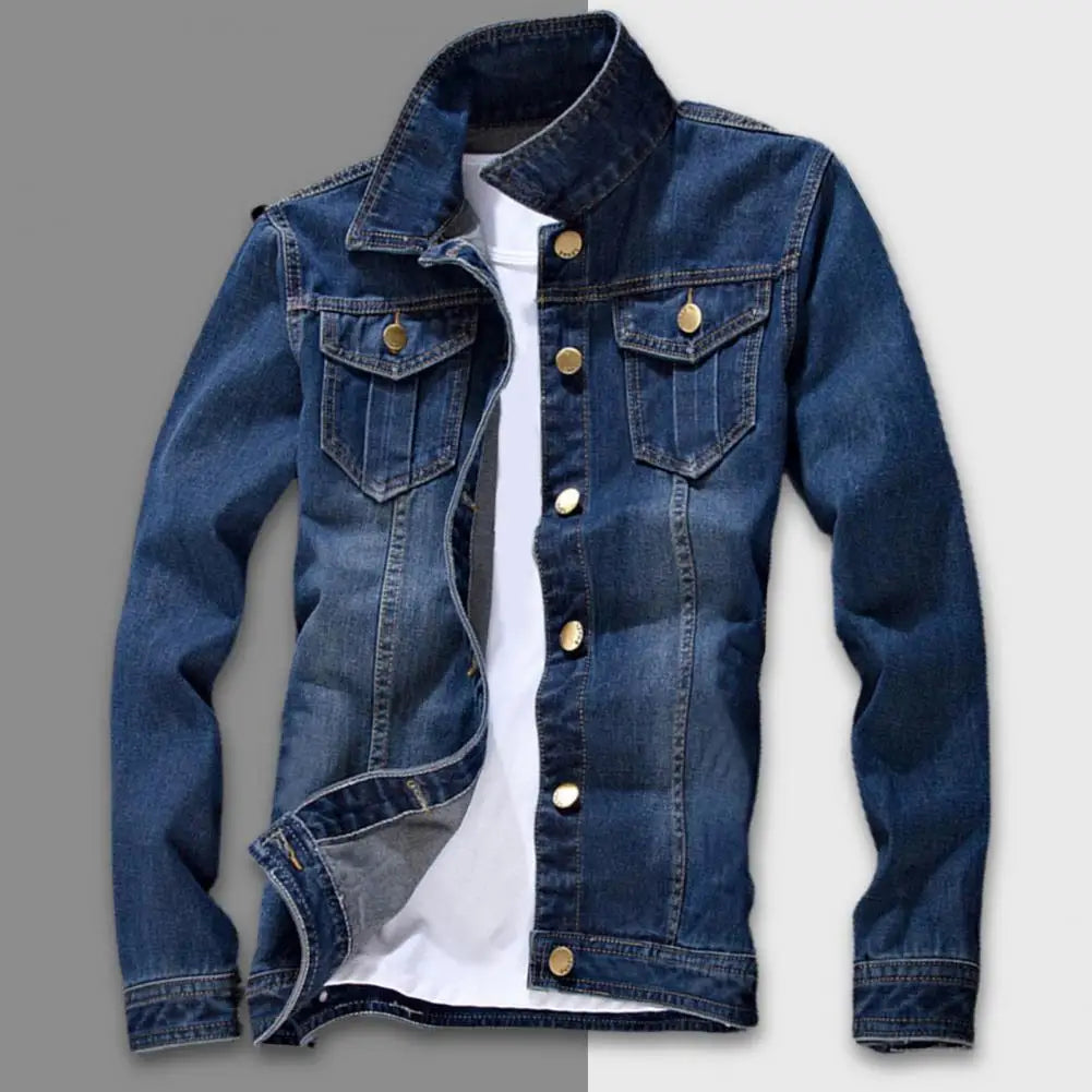 Men's Denim Jacket Klyter - Veltic