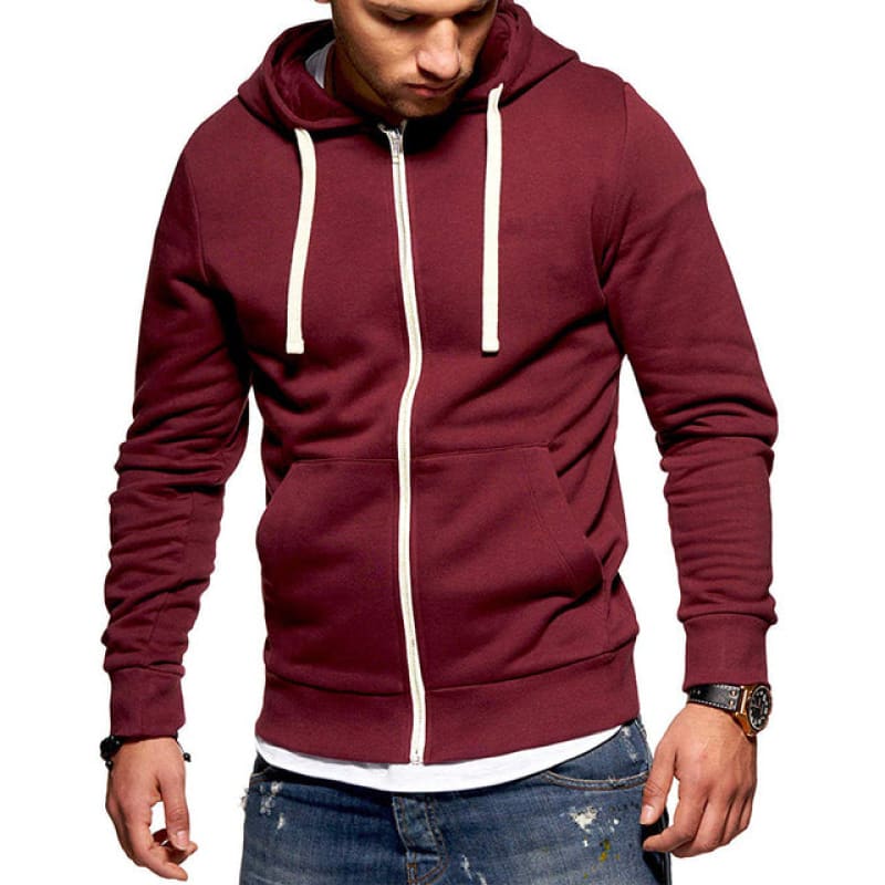 Men's Full-Zip Hoodie - Veltic