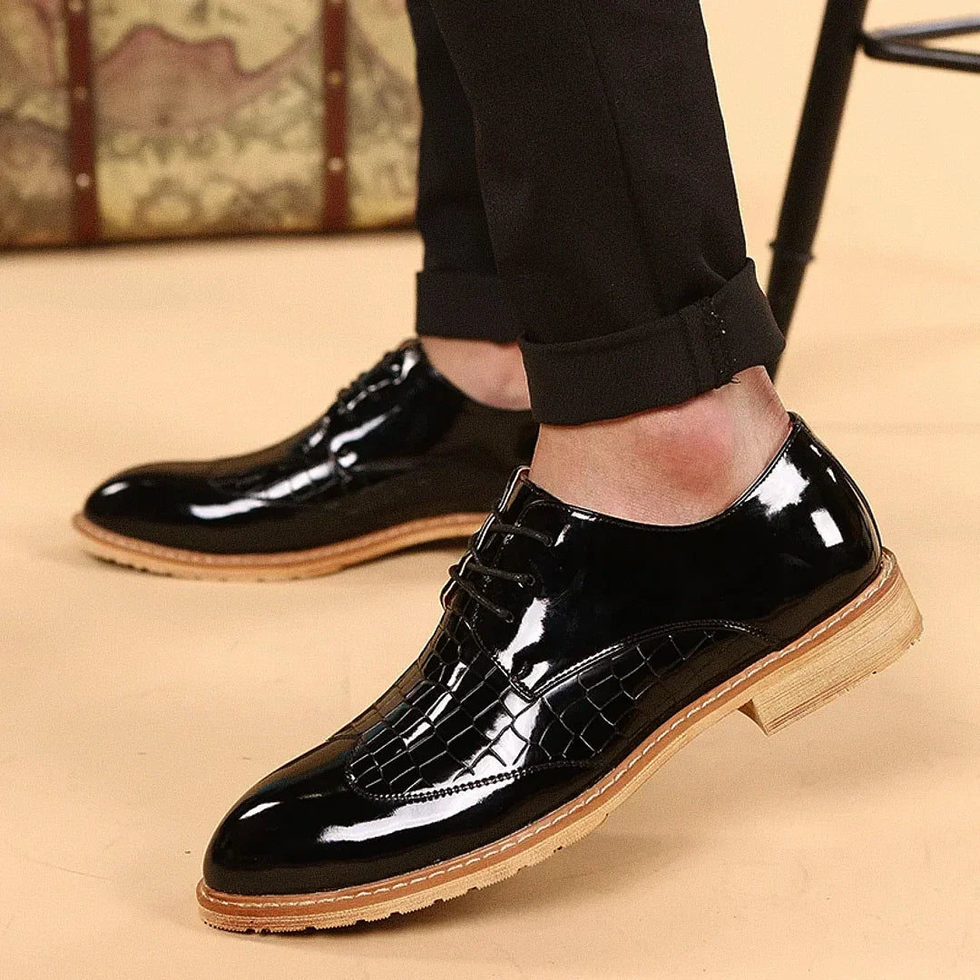 Men's Derby Valencia Shoes - Veltic