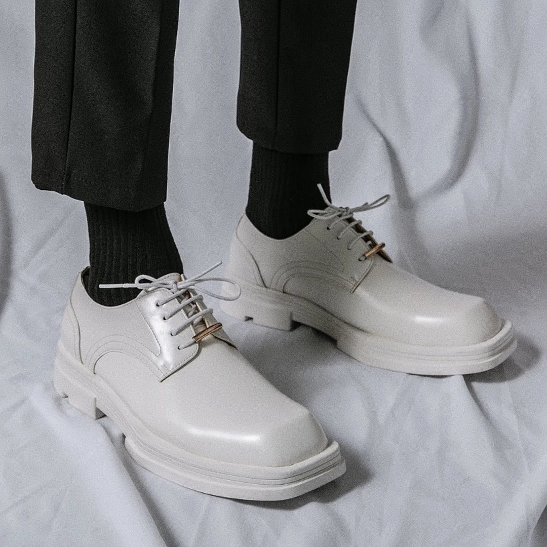Men's Structured Derby Málaga Shoes - Veltic