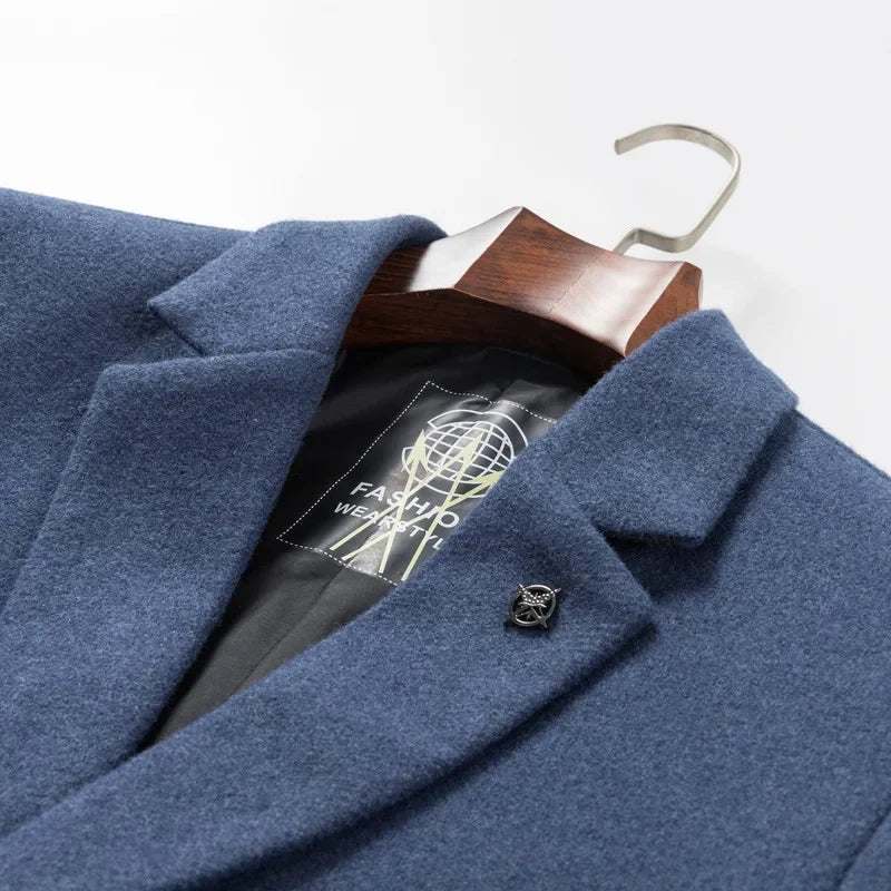 Veltic Men's Wool Felt Overcoat Tokyo - Veltic