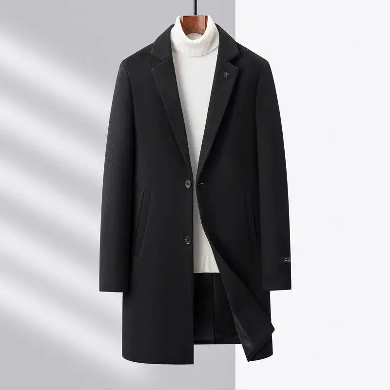 Veltic Men's Wool Felt Overcoat Tokyo - Veltic