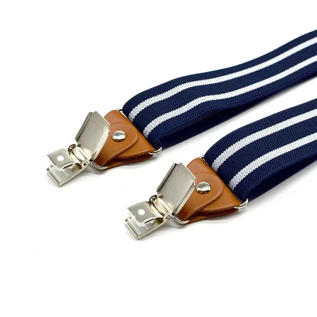 Men's Striped Suspenders Veltic - Veltic