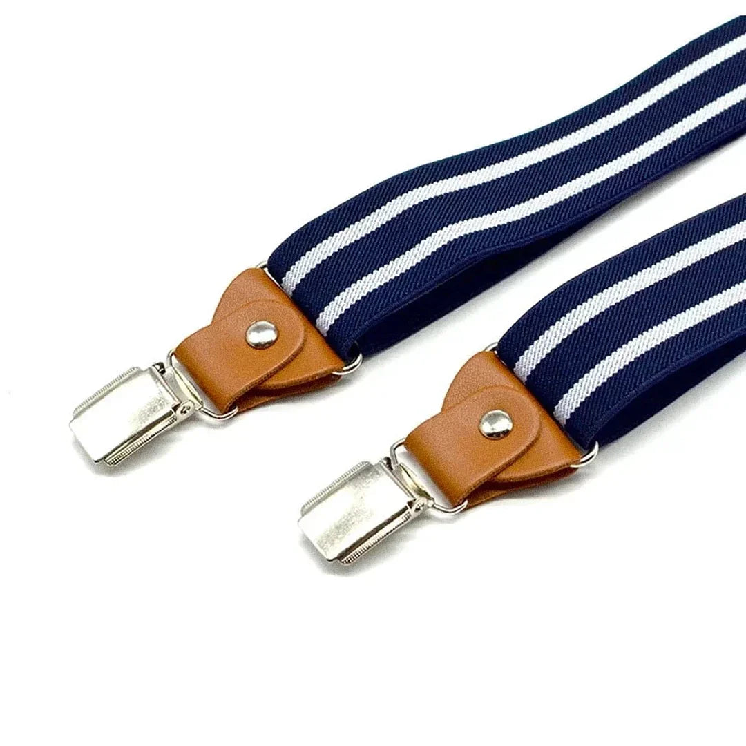 Men's Striped Suspenders Veltic - Veltic