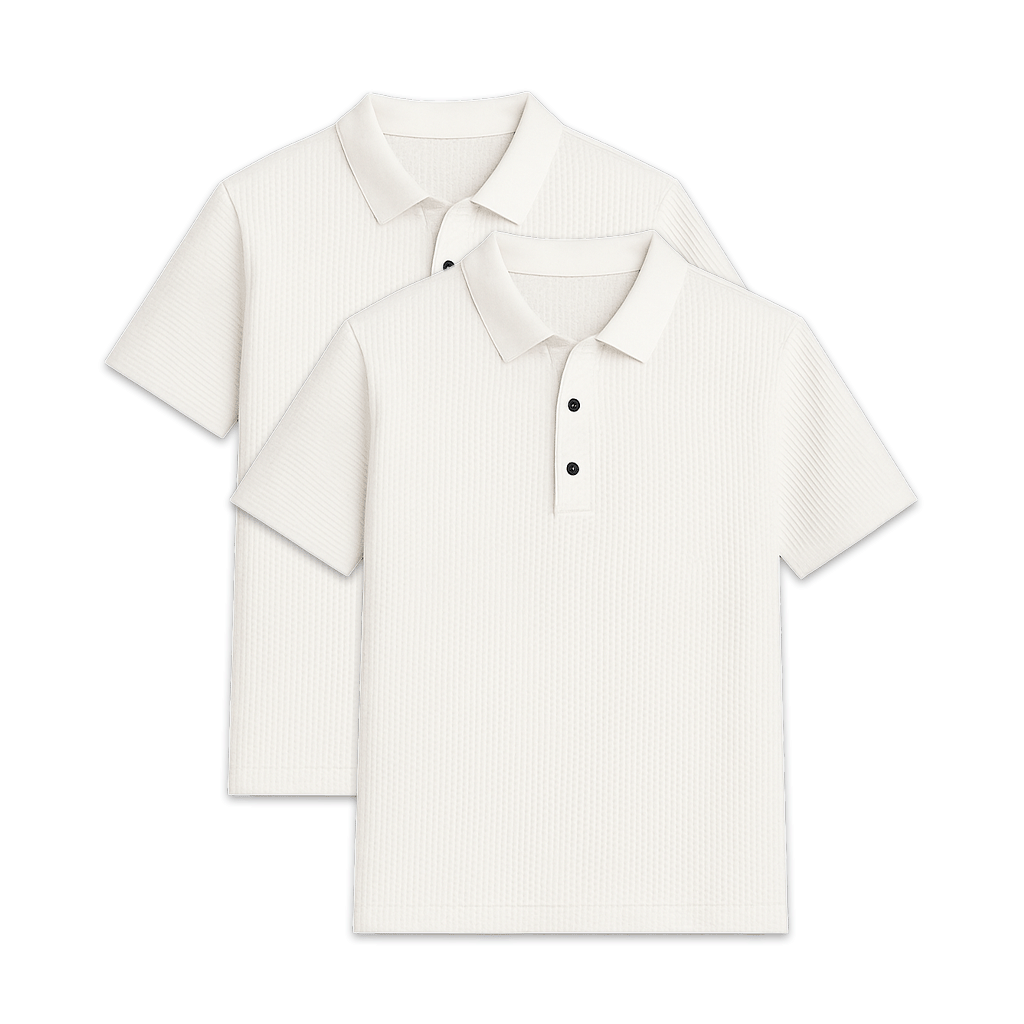 Set of 2 Premium Tech Polo Shirts - Veltic