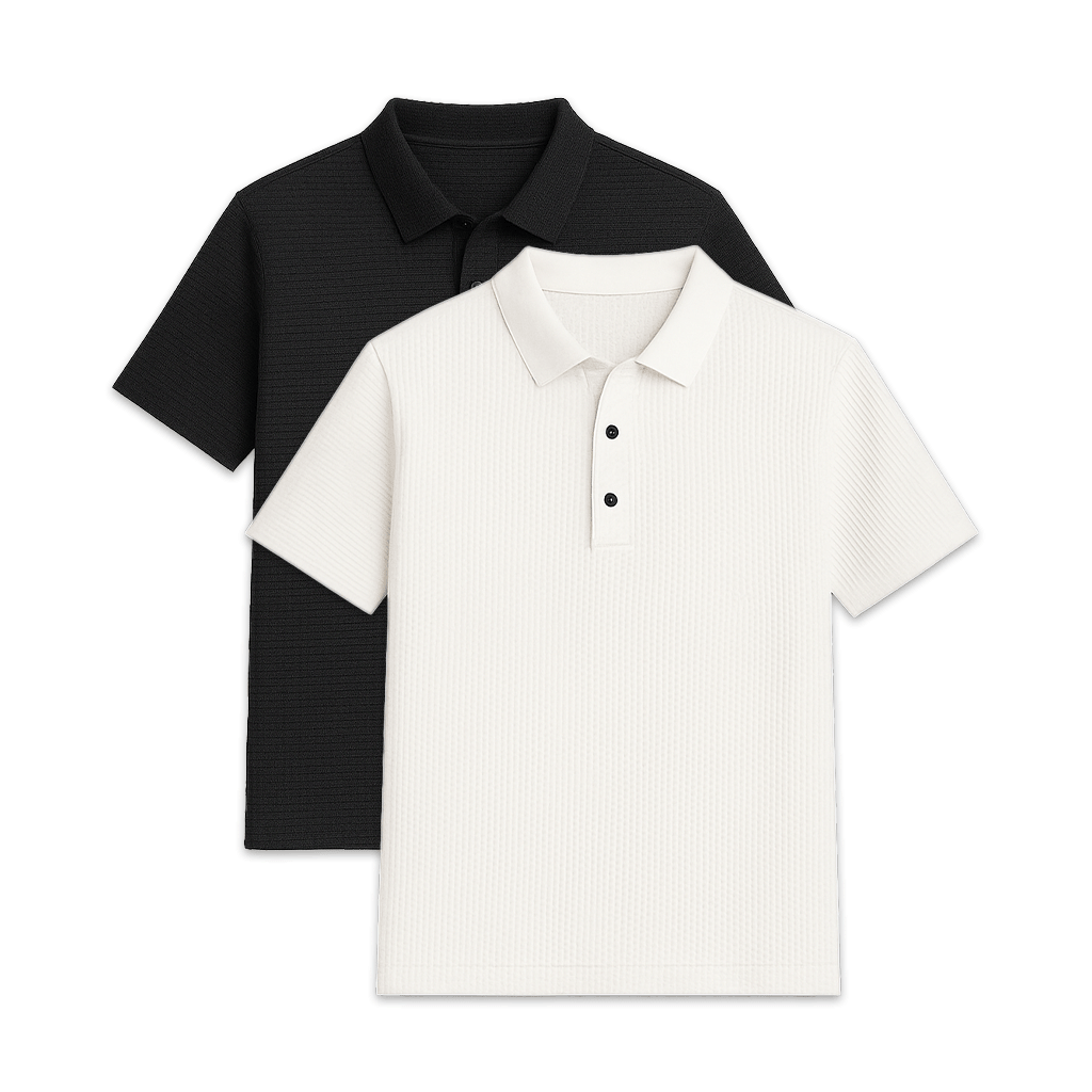 Set of 2 Premium Tech Polo Shirts - Veltic