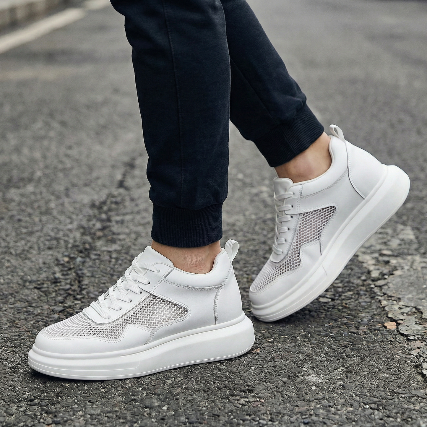Apex Grid Blanc