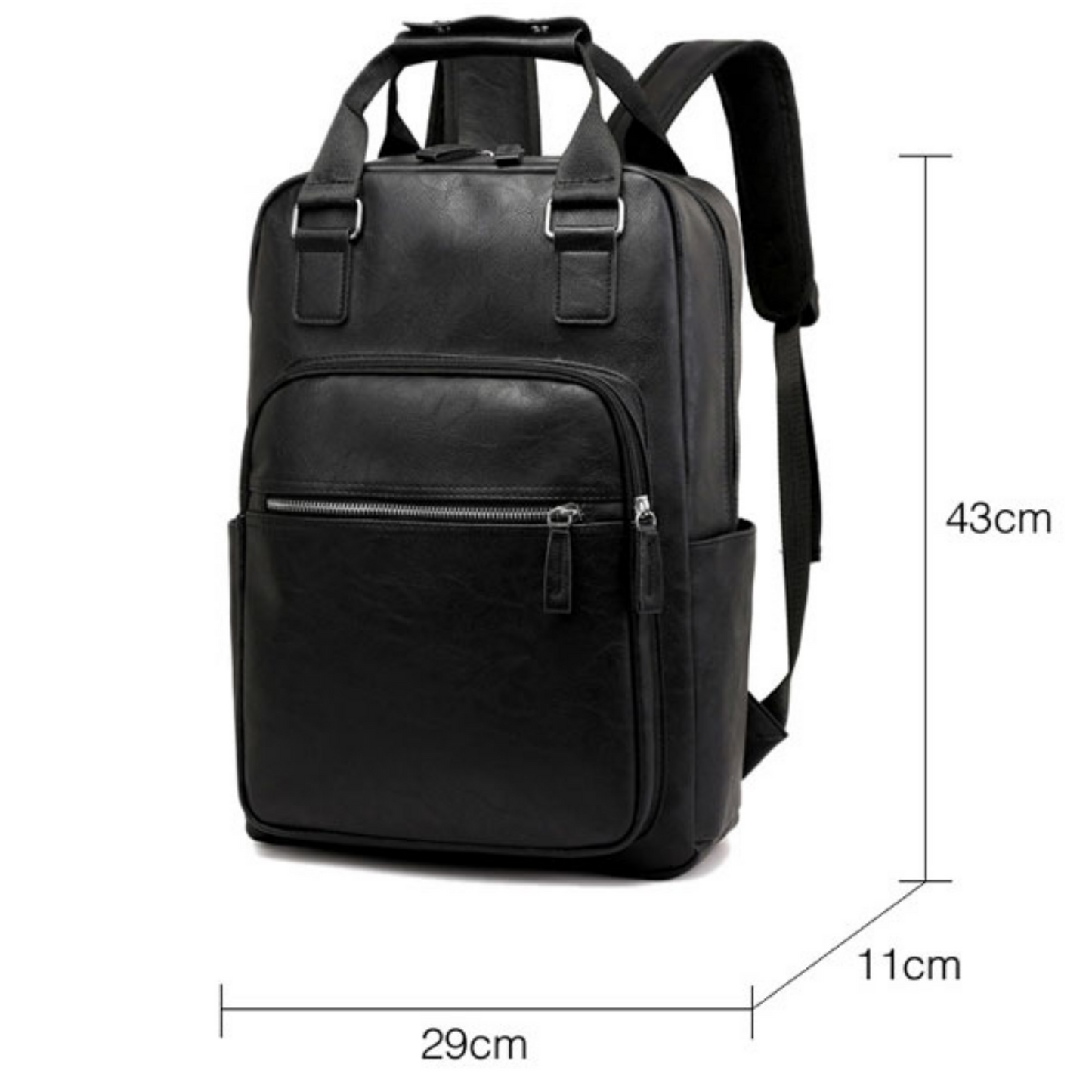 Veltic Executive Leather Backpack Milan - Veltic