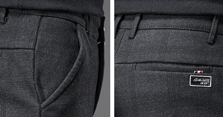 Men's Checked Tailored Trousers - Veltic