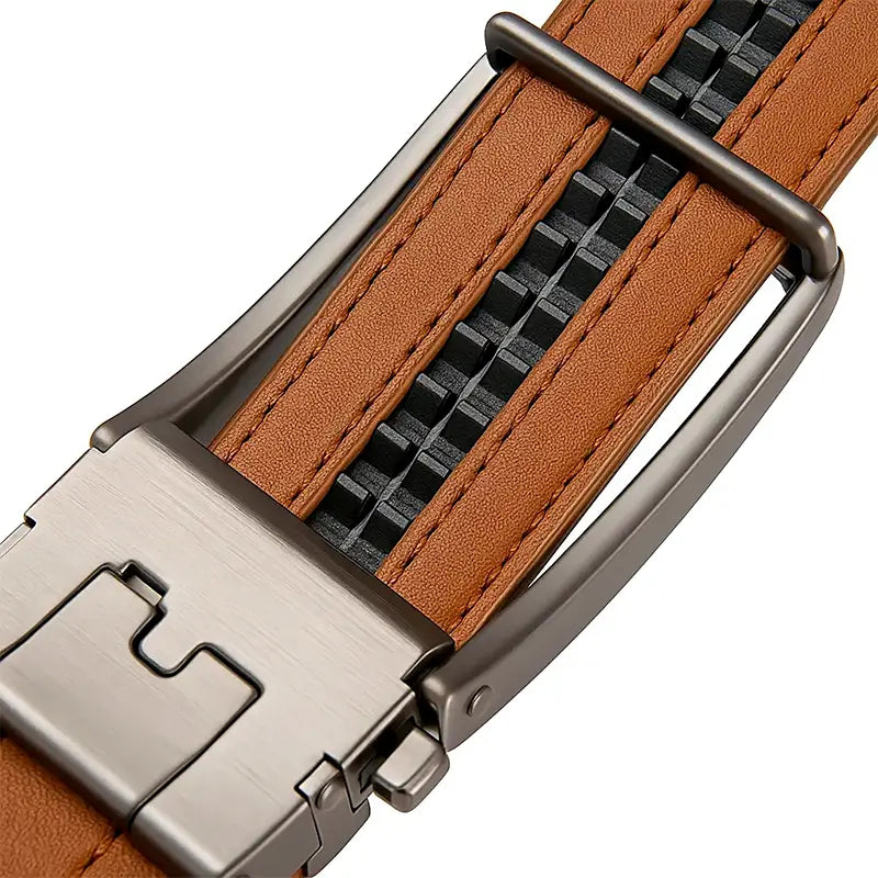 No-Hole Belt | Light Brown