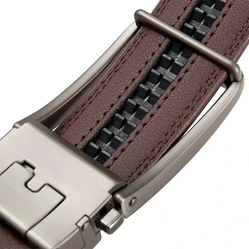 No-Hole Belt | Brown