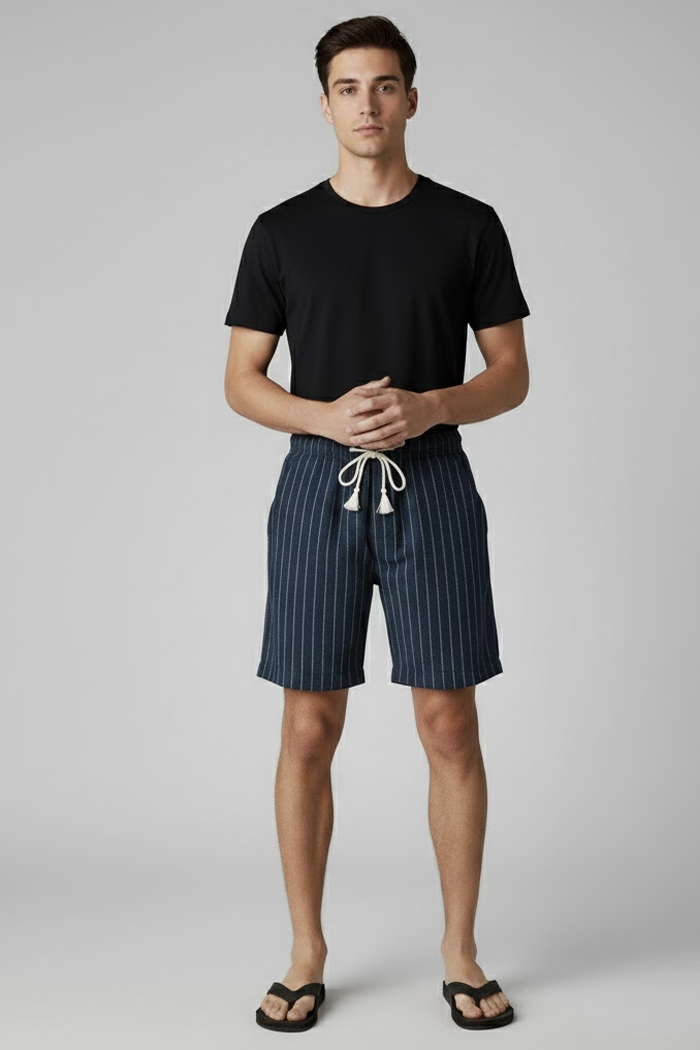 Men's Portofino Linen Shorts - Veltic
