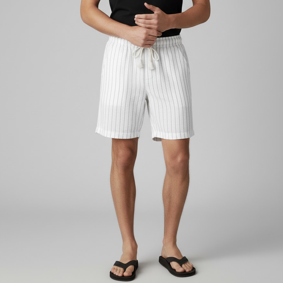 Men's Portofino Linen Shorts - Veltic
