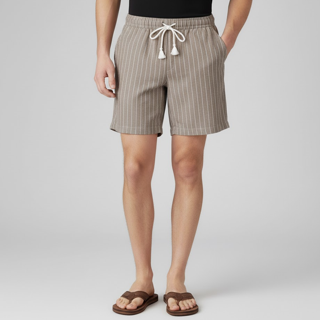 Men's Portofino Linen Shorts - Veltic