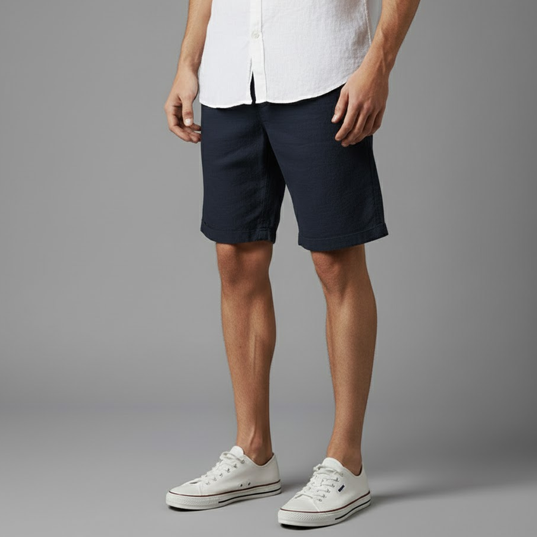 Men's Phuket Linen Shorts - Veltic