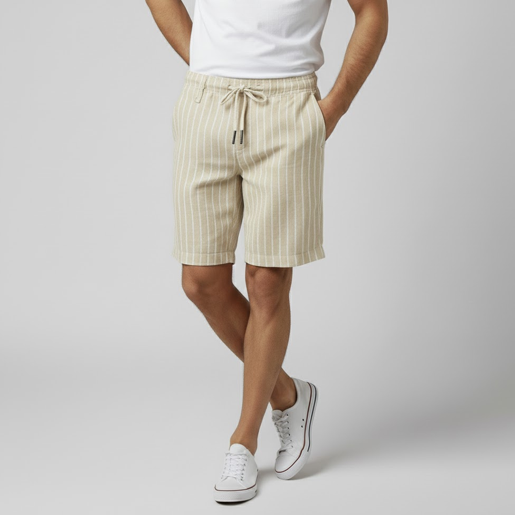 Men's Firenze Linen Shorts - Veltic
