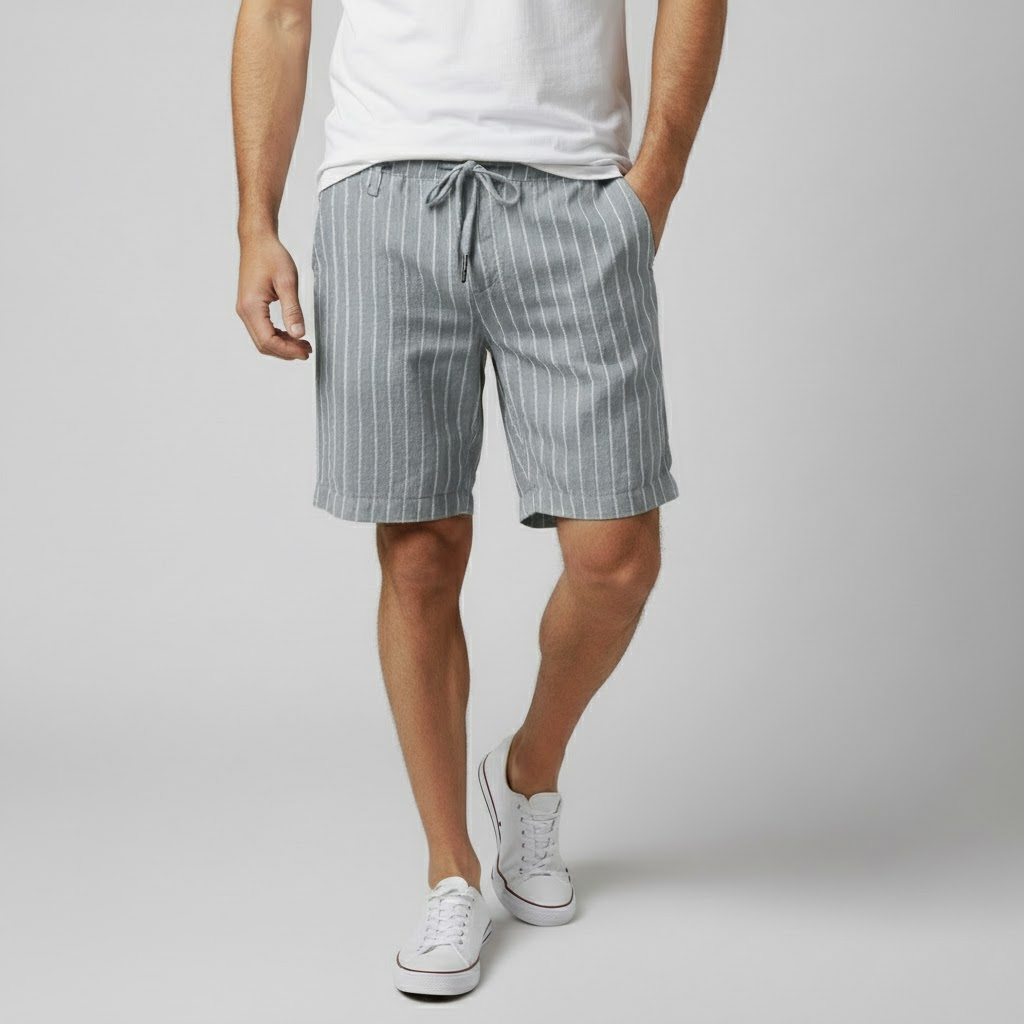 Men's Firenze Linen Shorts - Veltic