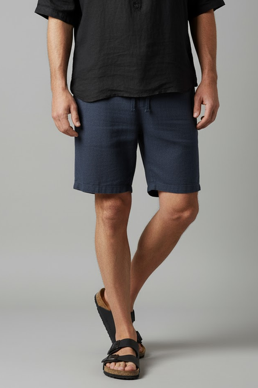 Men's Linen Shorts - Veltic