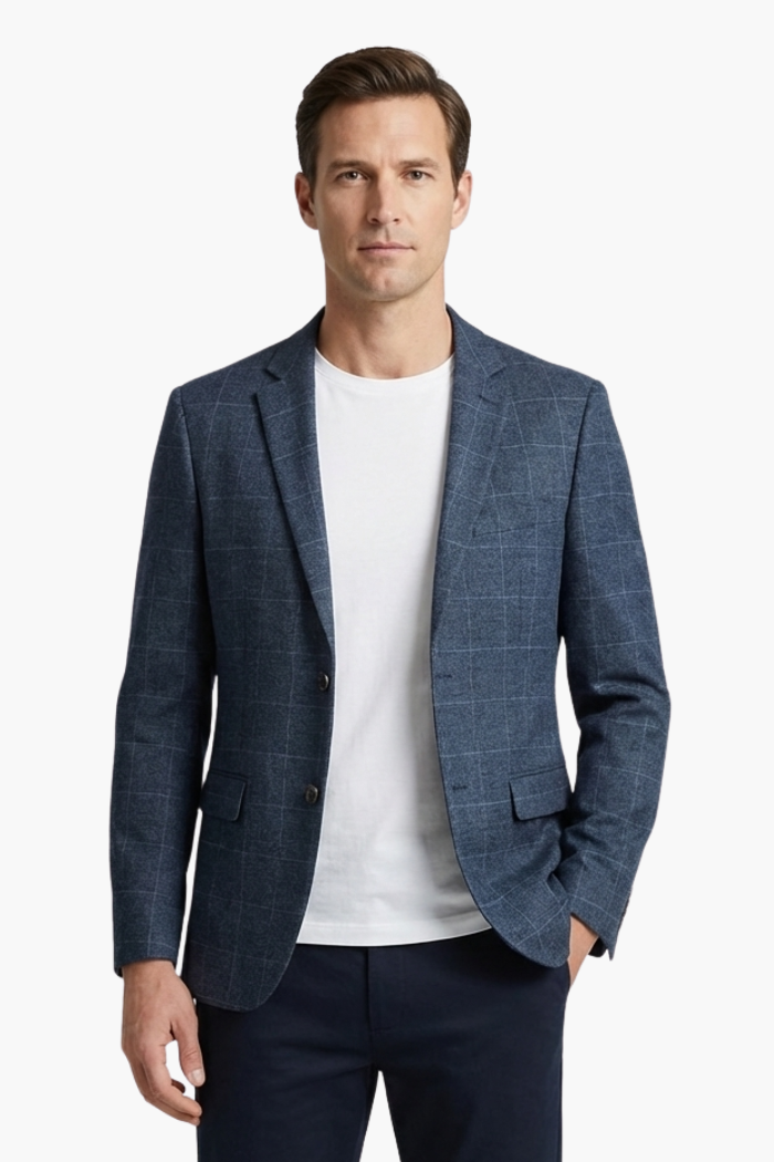 Men's Slim Fine Sport Blazer - Veltic