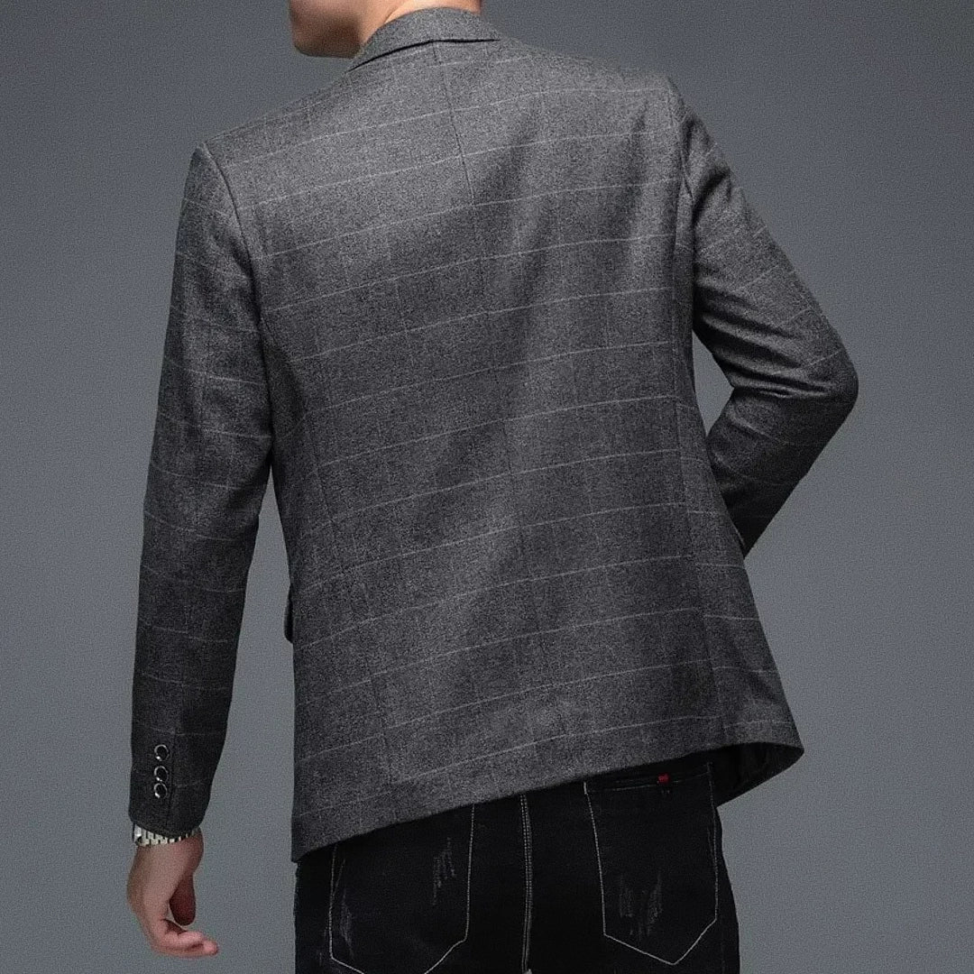 Men's Slim Fine Sport Blazer - Veltic