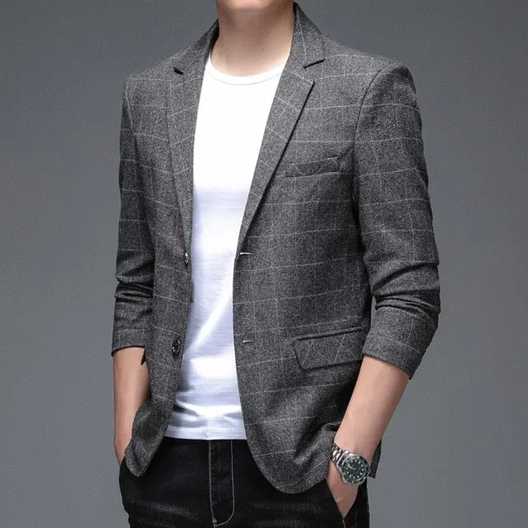 Men's Slim Fine Sport Blazer - Veltic