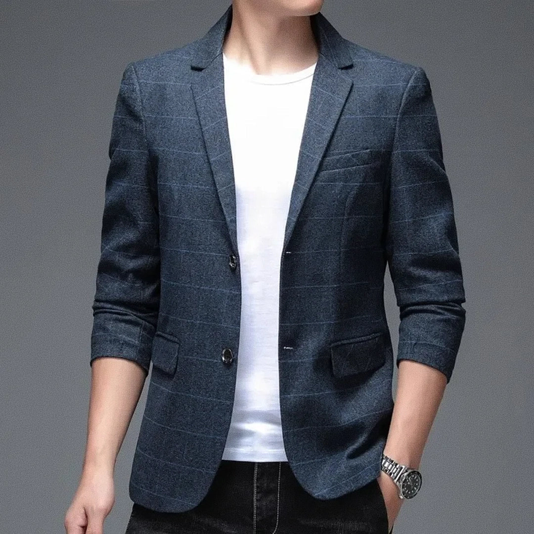 Men's Slim Fine Sport Blazer - Veltic