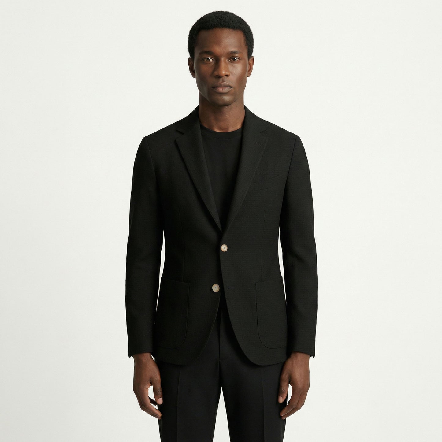 Men's Noble Slim Blazer with Notched Lapel - Veltic