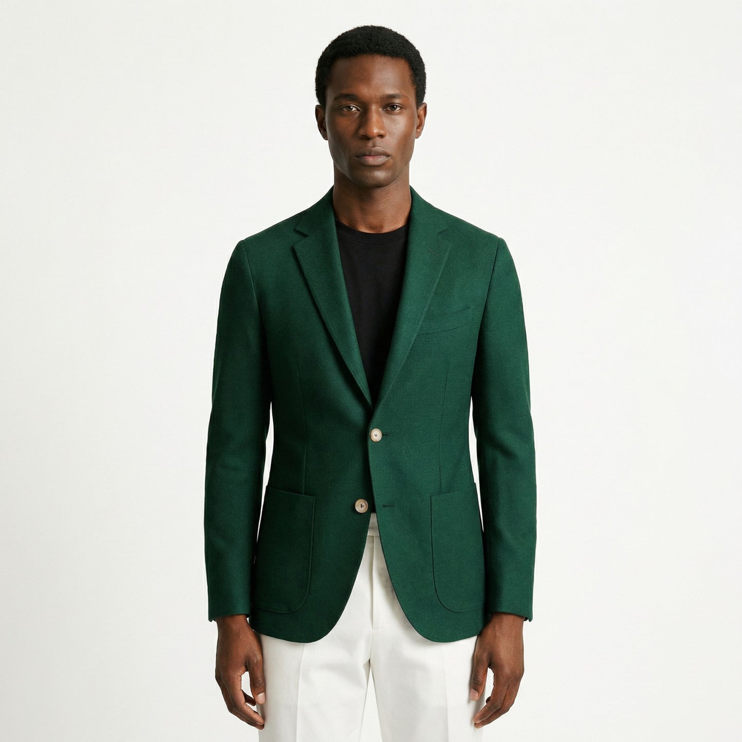 Men's Noble Slim Blazer with Notched Lapel - Veltic