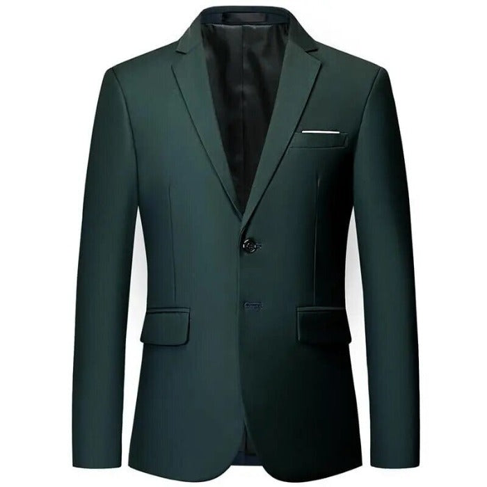 Men's Slim Social Blazer with Tailored Cut - Veltic