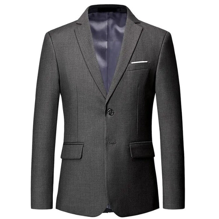 Men's Slim Social Blazer with Tailored Cut - Veltic