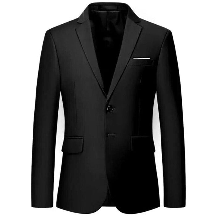 Men's Slim Social Blazer with Tailored Cut - Veltic