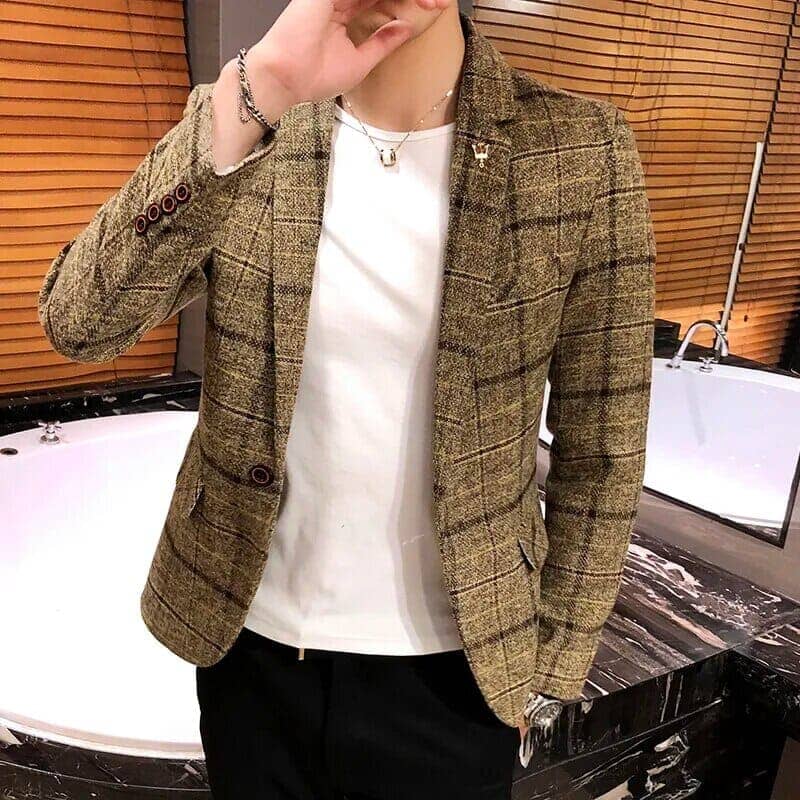 Men's Blazer Veltic Checkered - Veltic