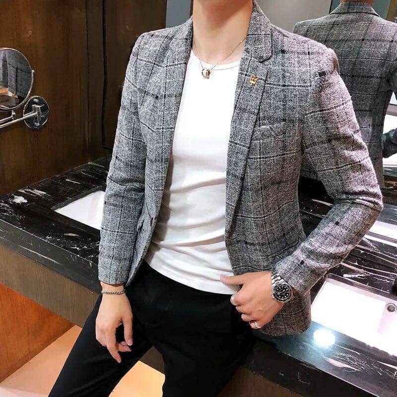 Men's Blazer Veltic Checkered - Veltic