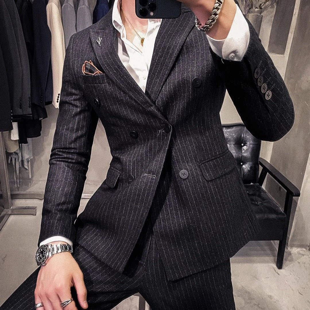 Men's Double-Breasted Blazer Veltic - Veltic