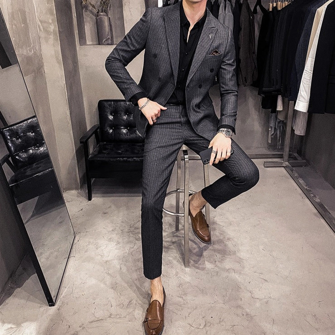 Men's Double-Breasted Blazer Veltic - Veltic