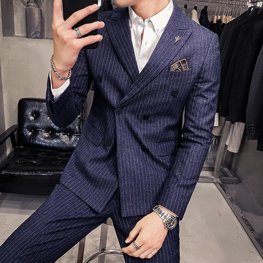 Men's Double-Breasted Blazer Veltic - Veltic