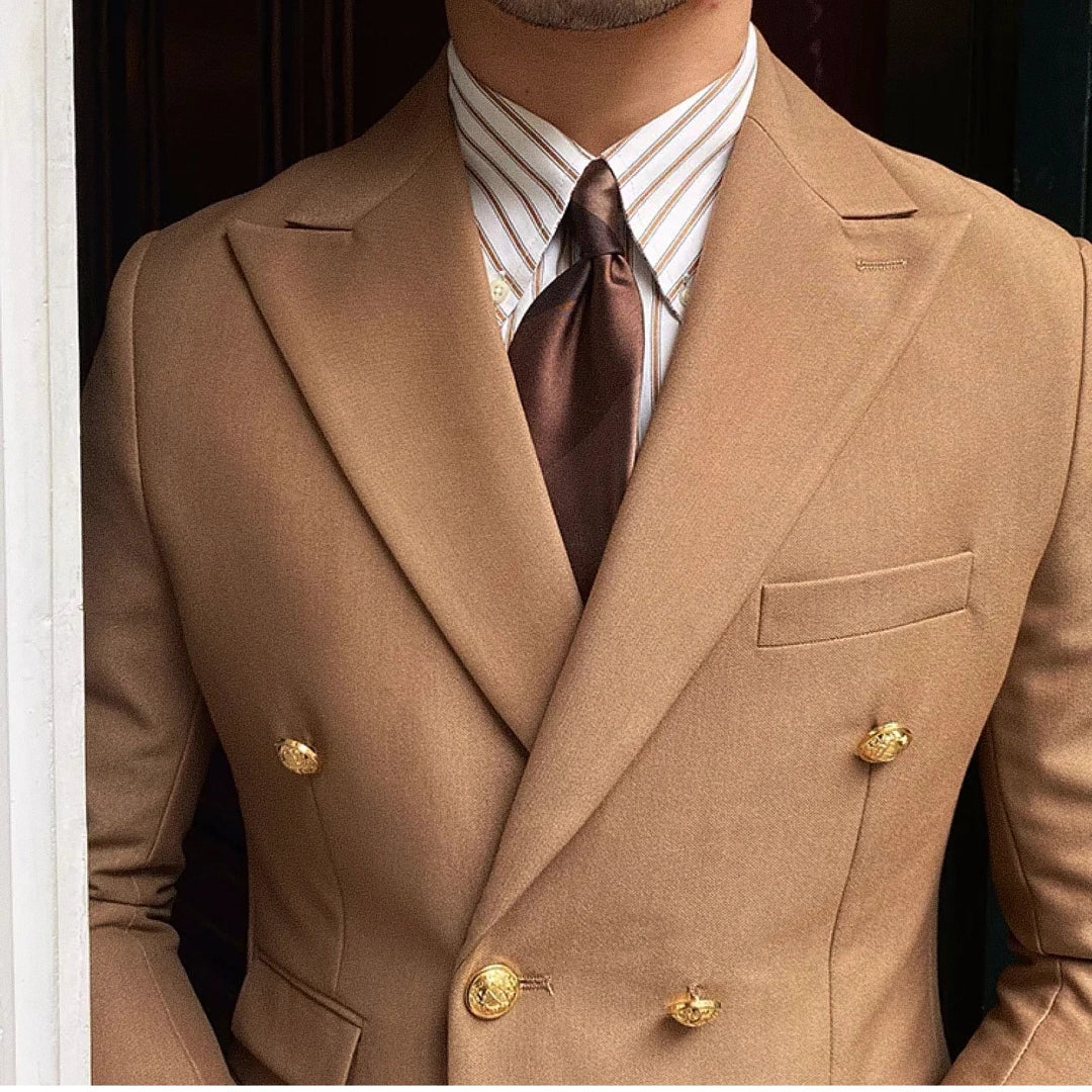 Men's Double-Breasted Blazer Veltic F002 - Veltic
