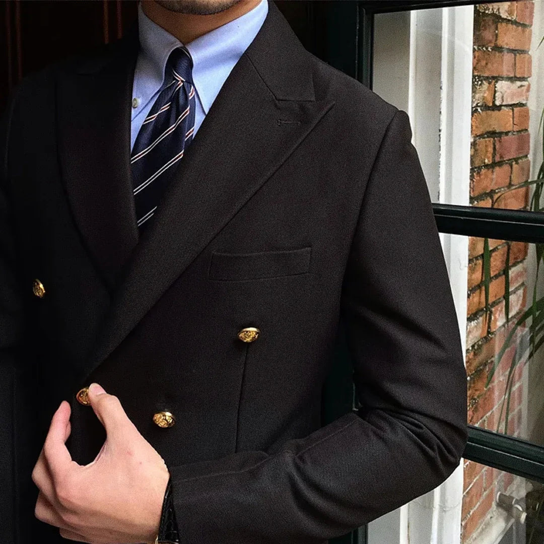 Men's Double-Breasted Blazer Veltic F002 - Veltic