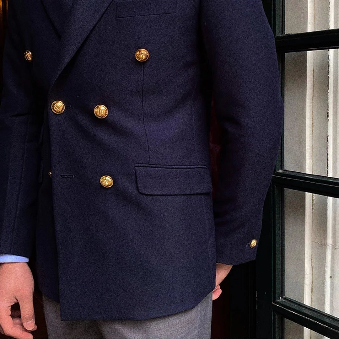 Men's Double-Breasted Blazer Veltic F002 - Veltic