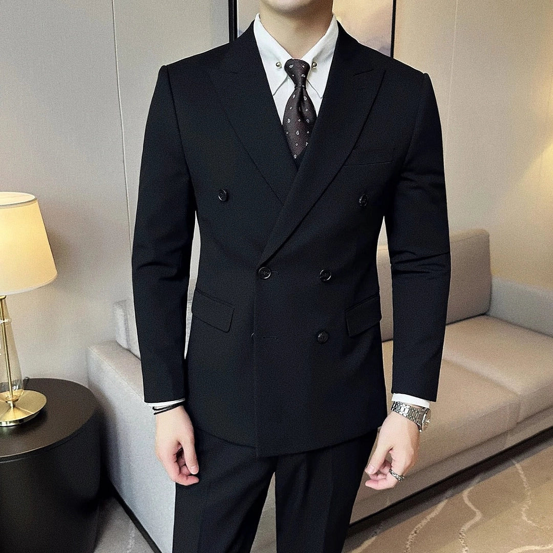 Men's Double-Breasted Blazer Veltic F015 - Veltic